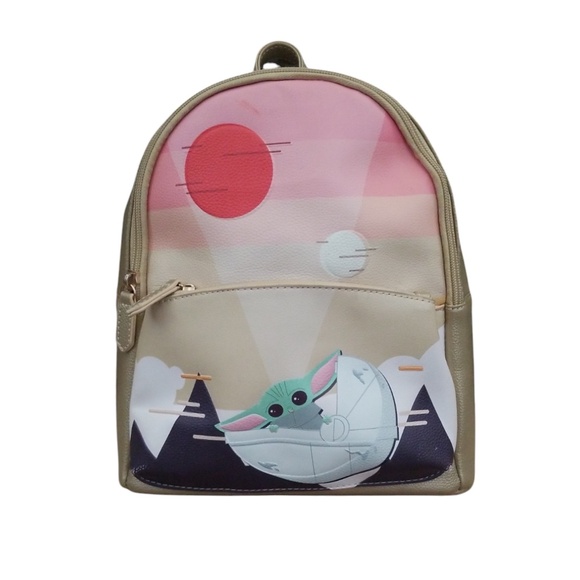 Disney Star Wars The Mandalorian Grogu Baby Yoda‎ Mini Backpack - Picture 1 of 12